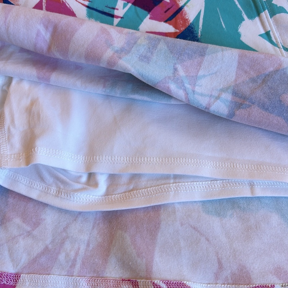 Talbots Large White Blue Maroon Skort NWT - Picture 8 of 10